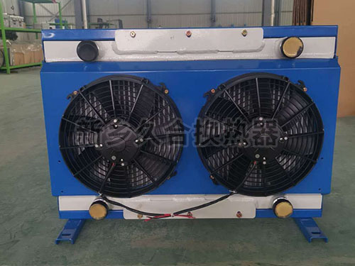 護(hù)欄打樁機用液壓油冷卻器