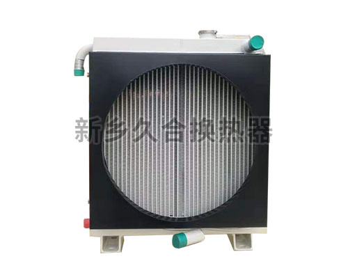 護欄打樁機用油水復(fù)合散熱器